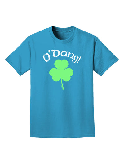 O'Dang - St Patrick's Day Adult Dark T-Shirt-Mens T-Shirt-TooLoud-Turquoise-Small-Davson Sales