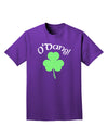 O'Dang - St Patrick's Day Adult Dark T-Shirt-Mens T-Shirt-TooLoud-Purple-Small-Davson Sales