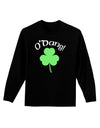 O'Dang - St Patrick's Day Adult Long Sleeve Dark T-Shirt-TooLoud-Black-Small-Davson Sales