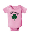 O'Dang - St Patrick's Day Baby Romper Bodysuit-Baby Romper-TooLoud-Pink-06-Months-Davson Sales