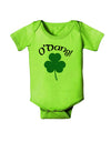 O'Dang - St Patrick's Day Baby Romper Bodysuit-Baby Romper-TooLoud-Lime-06-Months-Davson Sales