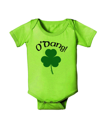 O'Dang - St Patrick's Day Baby Romper Bodysuit-Baby Romper-TooLoud-Lime-06-Months-Davson Sales