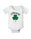 O'Dang - St Patrick's Day Baby Romper Bodysuit-Baby Romper-TooLoud-White-06-Months-Davson Sales