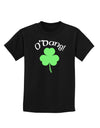 O'Dang - St Patrick's Day Childrens Dark T-Shirt-Childrens T-Shirt-TooLoud-Black-X-Small-Davson Sales