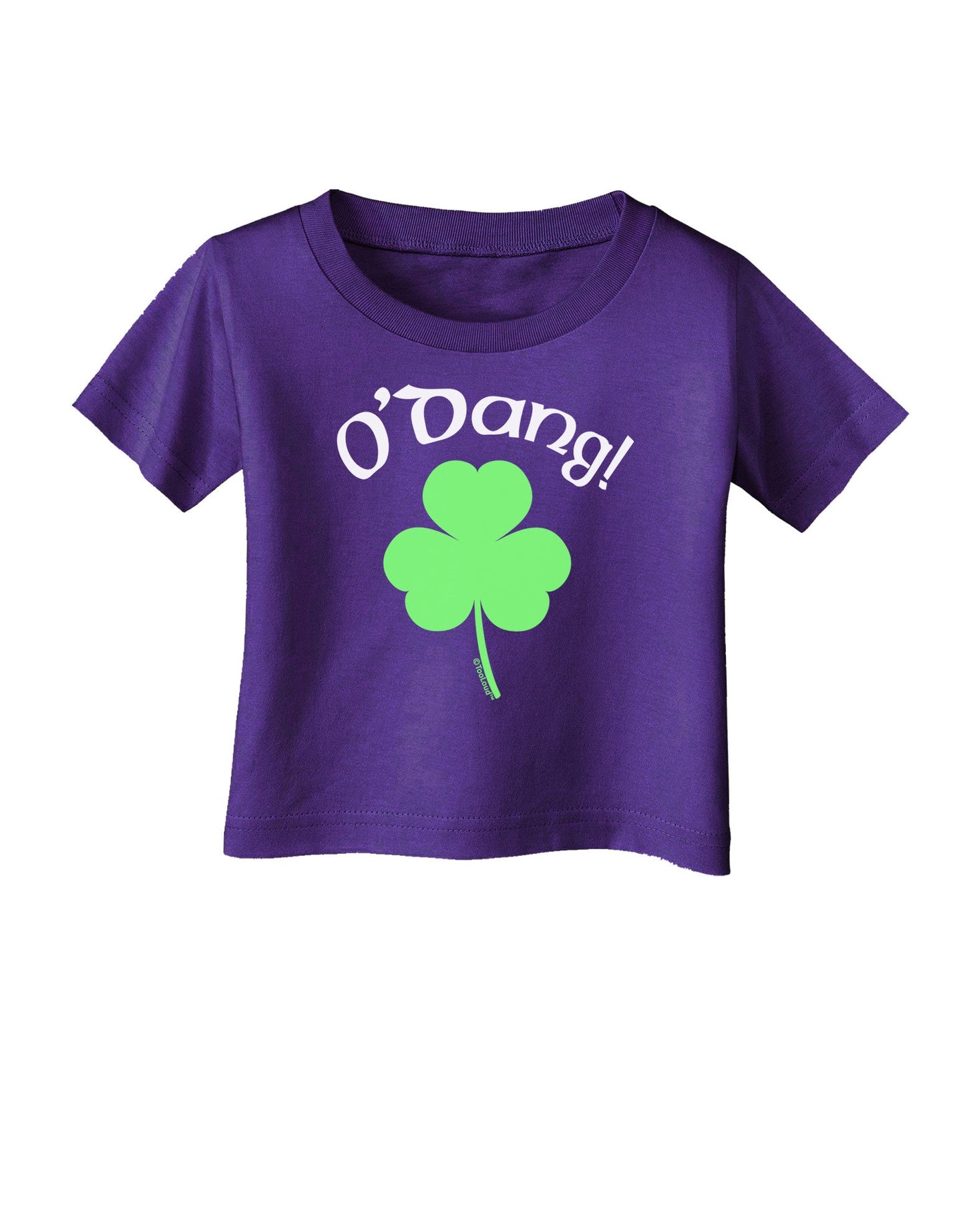 O'Dang - St Patrick's Day Infant T-Shirt Dark-Infant T-Shirt-TooLoud-Purple-06-Months-Davson Sales
