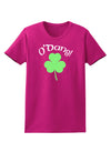 O'Dang - St Patrick's Day Womens Dark T-Shirt-TooLoud-Hot-Pink-Small-Davson Sales