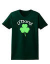 O'Dang - St Patrick's Day Womens Dark T-Shirt-TooLoud-Forest-Green-Small-Davson Sales