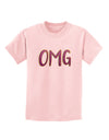 OMG Childrens T-Shirt by TooLoud-Childrens T-Shirt-TooLoud-PalePink-X-Small-Davson Sales