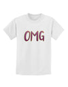 OMG Childrens T-Shirt by TooLoud-Childrens T-Shirt-TooLoud-White-X-Small-Davson Sales