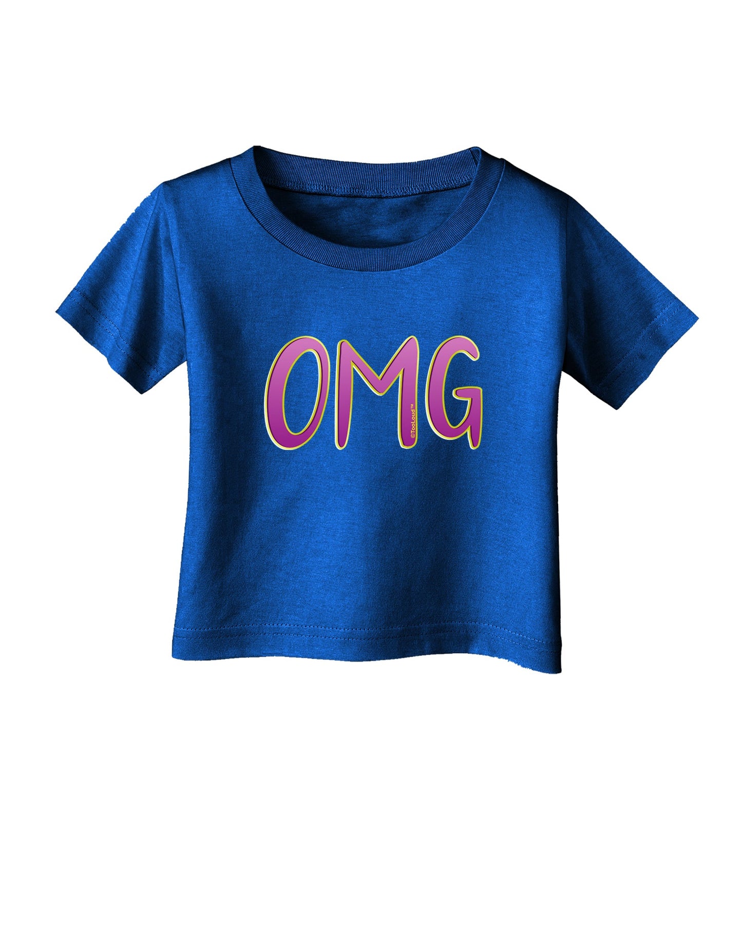 OMG Infant T-Shirt Dark by TooLoud-Infant T-Shirt-TooLoud-Royal-Blue-06-Months-Davson Sales