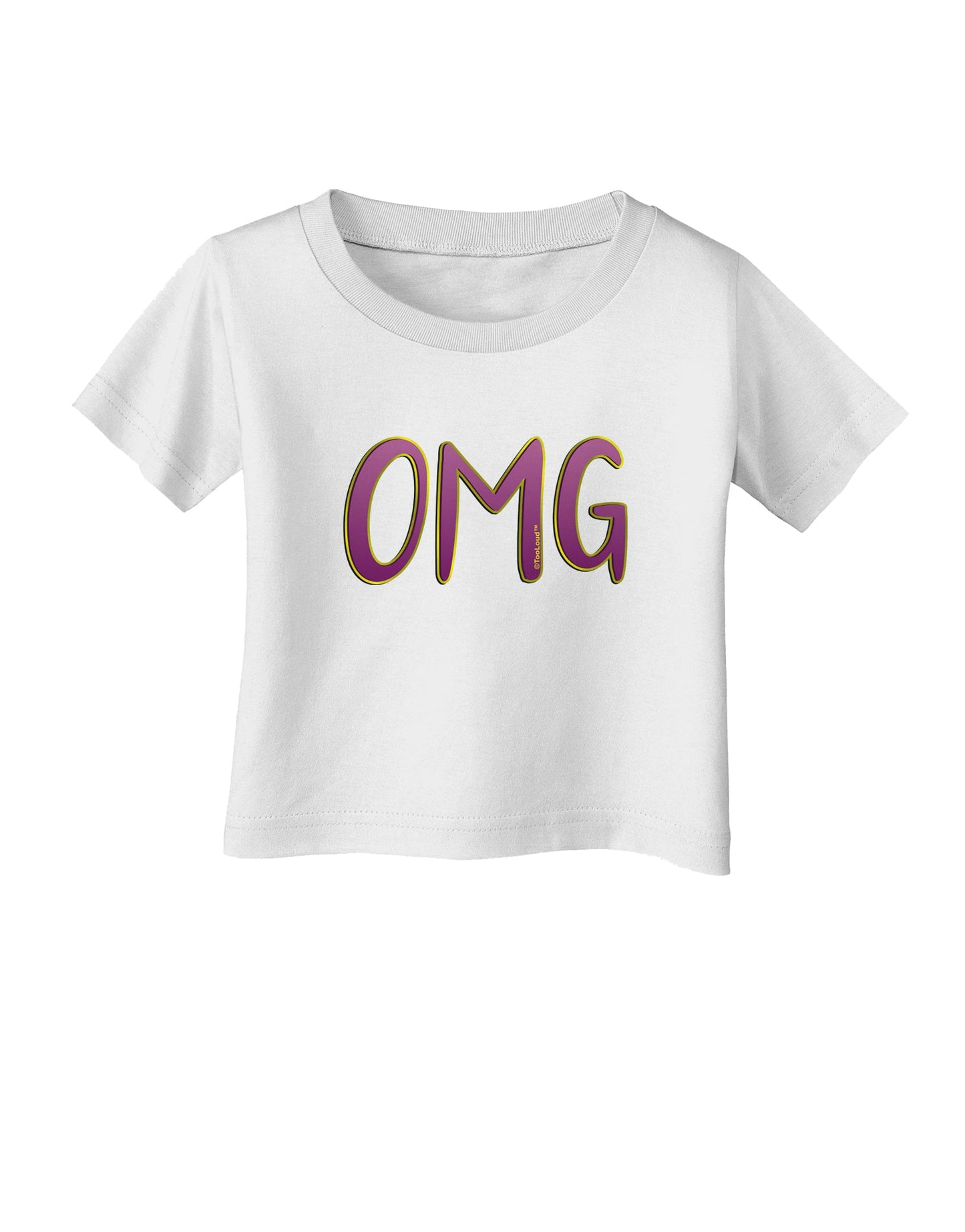 OMG Infant T-Shirt by TooLoud-Infant T-Shirt-TooLoud-White-06-Months-Davson Sales