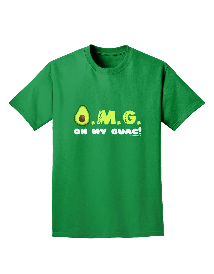 OMG - Oh My Guac - Guacamole Design Adult Dark T-Shirt by TooLoud-Mens T-Shirt-TooLoud-Purple-Small-Davson Sales