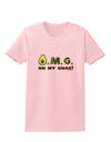 OMG - Oh My Guac - Guacamole Design Womens T-Shirt by TooLoud-Womens T-Shirt-TooLoud-PalePink-X-Small-Davson Sales