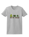 OMG - Oh My Guac - Guacamole Design Womens T-Shirt by TooLoud-Womens T-Shirt-TooLoud-AshGray-X-Small-Davson Sales