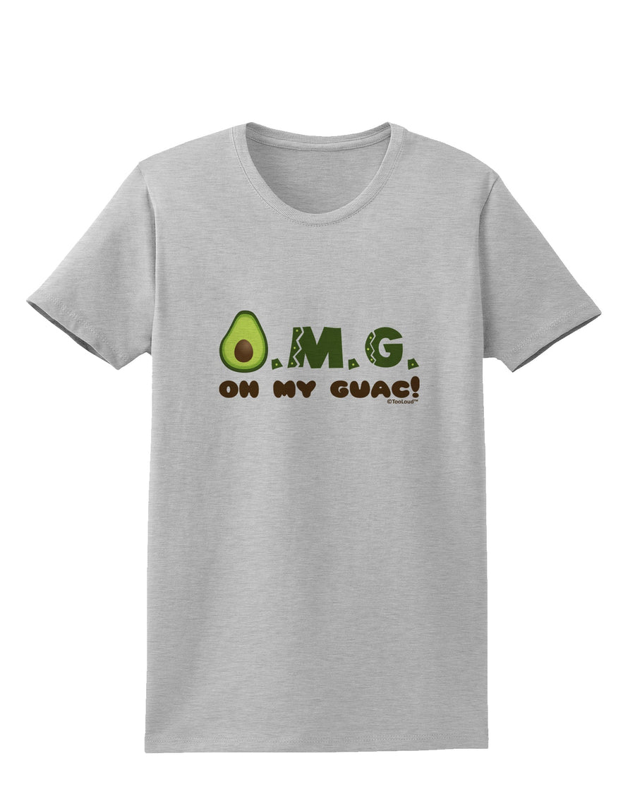 OMG - Oh My Guac - Guacamole Design Womens T-Shirt by TooLoud-Womens T-Shirt-TooLoud-White-X-Small-Davson Sales