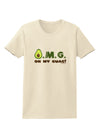 OMG - Oh My Guac - Guacamole Design Womens T-Shirt by TooLoud-Womens T-Shirt-TooLoud-Natural-X-Small-Davson Sales