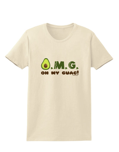 OMG - Oh My Guac - Guacamole Design Womens T-Shirt by TooLoud-Womens T-Shirt-TooLoud-Natural-X-Small-Davson Sales