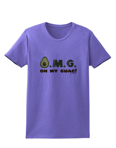 OMG - Oh My Guac - Guacamole Design Womens T-Shirt by TooLoud-Womens T-Shirt-TooLoud-Violet-X-Small-Davson Sales