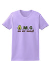 OMG - Oh My Guac - Guacamole Design Womens T-Shirt by TooLoud-Womens T-Shirt-TooLoud-Lavender-X-Small-Davson Sales