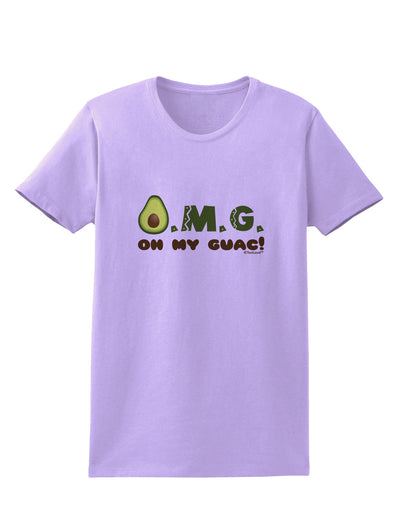 OMG - Oh My Guac - Guacamole Design Womens T-Shirt by TooLoud-Womens T-Shirt-TooLoud-Lavender-X-Small-Davson Sales