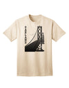 Oakland Text Bay Bridge - Premium Adult T-Shirt Collection-Mens T-shirts-TooLoud-Natural-Small-Davson Sales