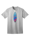 Octopus Surfboard Adult T-Shirt - A Stylish Addition to Your Wardrobe by TooLoud-Mens T-shirts-TooLoud-AshGray-Small-Davson Sales