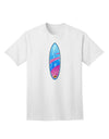 Octopus Surfboard Adult T-Shirt - A Stylish Addition to Your Wardrobe by TooLoud-Mens T-shirts-TooLoud-White-Small-Davson Sales