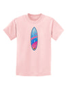 Octopus Surfboard Childrens T-Shirt by TooLoud-Childrens T-Shirt-TooLoud-PalePink-X-Small-Davson Sales