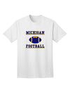 Official Michigan Football Adult T-Shirt by TooLoud-Mens T-shirts-TooLoud-White-Small-Davson Sales