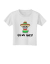 Oh My Gato - Cinco De Mayo Toddler T-Shirt-Toddler T-Shirt-TooLoud-White-2T-Davson Sales