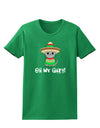 Oh My Gato - Cinco De Mayo Womens Dark T-Shirt-TooLoud-Kelly-Green-X-Small-Davson Sales