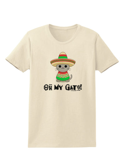 Oh My Gato - Cinco De Mayo Womens T-Shirt-Womens T-Shirt-TooLoud-Natural-X-Small-Davson Sales