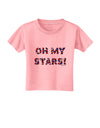 Oh My Stars Patriotic Design Toddler T-Shirt by TooLoud-Toddler T-Shirt-TooLoud-Candy-Pink-2T-Davson Sales