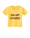 Oh My Stars Patriotic Design Toddler T-Shirt by TooLoud-Toddler T-Shirt-TooLoud-Yellow-2T-Davson Sales