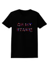 Oh My Stars Patriotic Design Womens Dark T-Shirt by TooLoud-Womens T-Shirt-TooLoud-Black-X-Small-Davson Sales