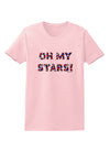 Oh My Stars Patriotic Design Womens T-Shirt by TooLoud-Womens T-Shirt-TooLoud-PalePink-X-Small-Davson Sales