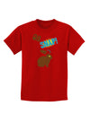 Oh Snap Chocolate Easter Bunny Childrens Dark T-Shirt-Childrens T-Shirt-TooLoud-Red-X-Small-Davson Sales