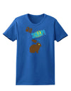 Oh Snap Chocolate Easter Bunny Womens Dark T-Shirt-TooLoud-Royal-Blue-X-Small-Davson Sales