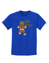 Oh Snap Gingerbread Man Christmas Childrens Dark T-Shirt-Childrens T-Shirt-TooLoud-Royal-Blue-X-Small-Davson Sales