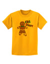 Oh Snap Gingerbread Man Christmas Childrens T-Shirt-Childrens T-Shirt-TooLoud-Gold-X-Small-Davson Sales