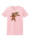 Oh Snap Gingerbread Man Christmas Womens T-Shirt-Womens T-Shirt-TooLoud-PalePink-X-Small-Davson Sales