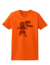 Oh Snap Gingerbread Man Christmas Womens T-Shirt-Womens T-Shirt-TooLoud-Orange-X-Small-Davson Sales