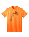 Oh Snap Wishbone - Premium Thanksgiving Adult T-Shirt Collection-Mens T-shirts-TooLoud-Neon-Orange-Small-Davson Sales