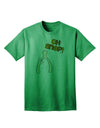 Oh Snap Wishbone - Premium Thanksgiving Adult T-Shirt Collection-Mens T-shirts-TooLoud-Kelly-Green-Small-Davson Sales
