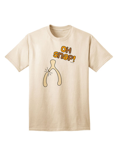 Oh Snap Wishbone - Premium Thanksgiving Adult T-Shirt Collection-Mens T-shirts-TooLoud-Natural-Small-Davson Sales