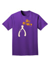 Oh Snap Wishbone - Thanksgiving Adult Dark T-Shirt-Mens T-Shirt-TooLoud-Purple-Small-Davson Sales