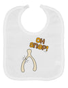 Oh Snap Wishbone - Thanksgiving Baby Bib