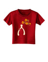 Oh Snap Wishbone - Thanksgiving Toddler T-Shirt Dark-Toddler T-Shirt-TooLoud-Clover-Green-2T-Davson Sales