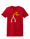 Oh Snap Wishbone - Thanksgiving Womens Dark T-Shirt-TooLoud-Red-X-Small-Davson Sales