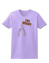 Oh Snap Wishbone - Thanksgiving Womens T-Shirt-Womens T-Shirt-TooLoud-Lavender-X-Small-Davson Sales